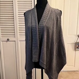 Michael Stars Charcoal Gray Women's Poncho